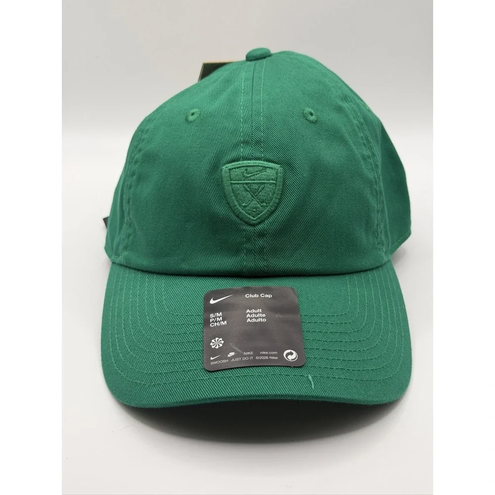 Nike Club Cap IO8275-365 Malachite Green Golf Hat Adjustable Strap S/M Unisex